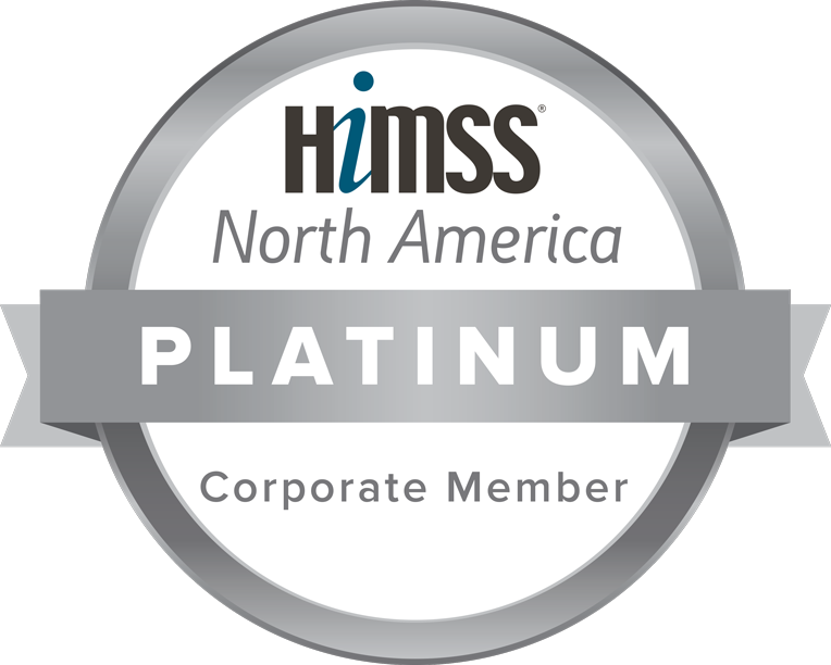 HIMSS Platin-Mitgliedslogo